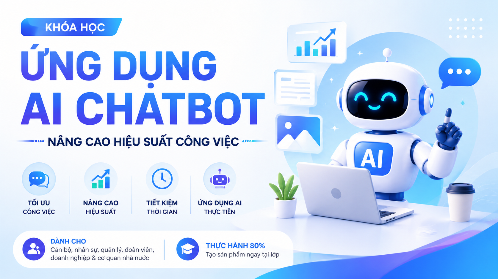 Sử dụng AI Chatbot nâng cao hiệu suất công việc